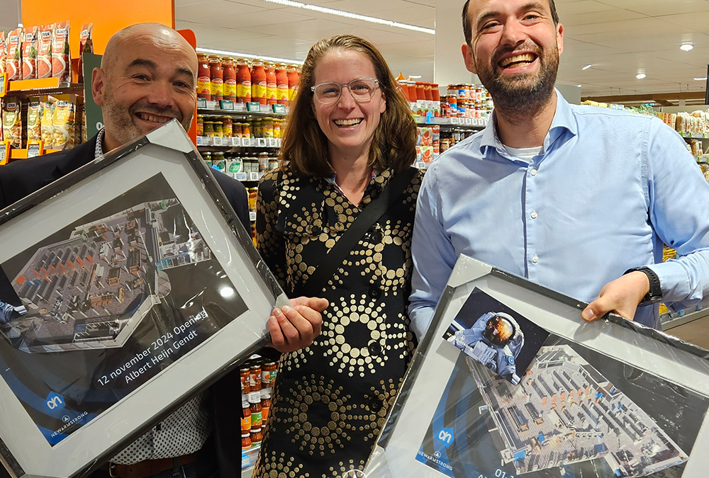 Expansion supermarket Albert Heijn Gendt