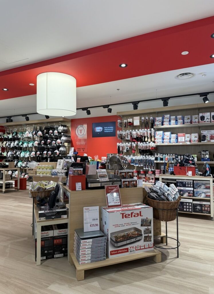 Tefal Amsterdam retaildesign